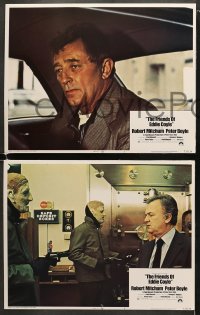 5w114 FRIENDS OF EDDIE COYLE 8 LCs 1973 Robert Mitchum in a grubby, violent, dangerous world, Boyle!