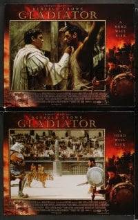 5w118 GLADIATOR 8 LCs 2000 Russell Crowe, Joaquin Phoenix, directed by Ridley Scott!