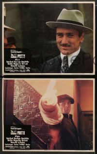 5w589 GODFATHER PART II 4 int'l LCs 1974 Al Pacino, Robert De Niro, Francis Ford Coppola classic!