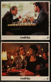 5w122 GOODFELLAS 8 LCs 1990 Robert De Niro. Ray Liotta, Joe Pesci, Martin Scorsese Mafia classic!