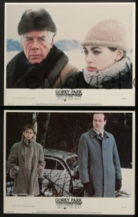 5w124 GORKY PARK 8 LCs 1983 William Hurt, Lee Marvin, Joanna Pacula, directed by Michael Apted!