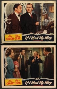 5w712 IF I HAD MY WAY 3 LCs 1940 Bing Crosby, Gloria Jean, Charles Winninger, El Brendel!