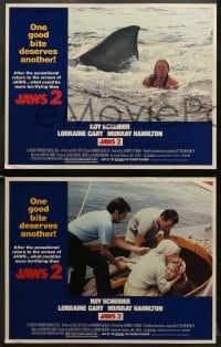 5w604 JAWS 2 4 LCs R1980 Roy Scheider, one good bite deserves another, what could be more terrifying!