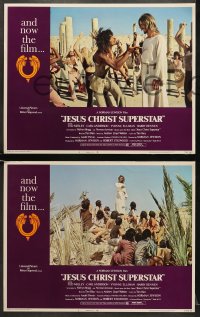 5w159 JESUS CHRIST SUPERSTAR 8 LCs 1973 Ted Neeley, Andrew Lloyd Webber religious musical