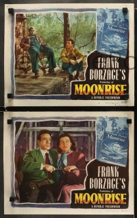 5w623 MOONRISE 4 LCs 1948 Gail Russell, Clark, Ingram, Harry Morgan, Strauss, Frank Borzage noir!
