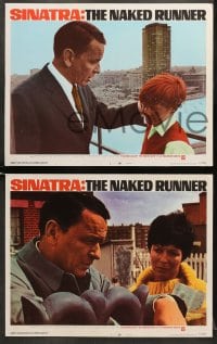 5w394 NAKED RUNNER 7 LCs 1967 cool image of Frank Sinatra with sniper rifle!