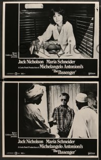 5w469 PASSENGER 6 LCs 1975 Michelangelo Antonioni, great images of Jack Nicholson & Maria Schneider!