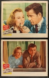 5w630 SAILOR TAKES A WIFE 4 LCs 1945 Robert Walker & June Allyson are newlyweds, Hume Cronyn!