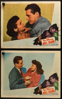 5w552 STRANGE MRS CRANE 5 LCs 1948 directed by Sam Newfield, Marjorie Lord, Robert Shayne!