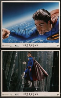 5w298 SUPERMAN RETURNS 8 LCs 2006 Bryan Singer, Routh, Bosworth, Kevin Spacey, Frank Langella!