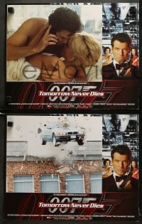 5w644 TOMORROW NEVER DIES 4 LCs 1997 Pierce Brosnan as James Bond 007, Teri Hatcher, Yeoh!