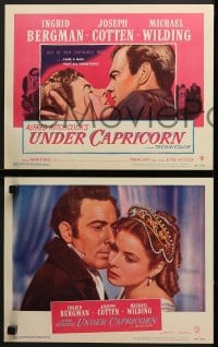 5w333 UNDER CAPRICORN 8 LCs 1949 Ingrid Bergman & Joseph Cotten, directed by Alfred Hitchcock!