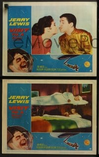 5w339 VISIT TO A SMALL PLANET 8 LCs 1960 wacky alien Jerry Lewis, Joan Blackman, sci-fi comedy!
