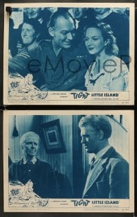 5w486 WHISKY GALORE 6 LCs 1949 great images of Basil Radford, Joan Greenwood, Tight Little Island!