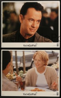 5w356 YOU'VE GOT MAIL 8 LCs 1998 Tom Hanks & Meg Ryan meet on the internet!