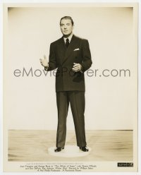 5x043 AFFAIRS OF SUSAN 8x10 key book still 1945 full-length portrait of George Brent in suit & tie!