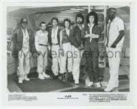 5x051 ALIEN 8x10 still 1979 posed lineup of Sigourney Weaver, Stanton & top cast members!
