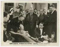 5x055 AMAZING DR. CLITTERHOUSE 8x10.25 still 1938 Donald Crisp & others watch Edward G. Robinson!