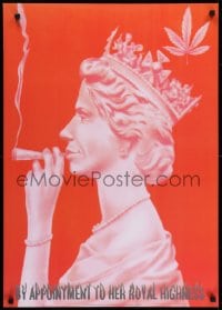 5z883 BY APPOINTMENT TO HER ROYAL HIGHNESS 24x33 English commercial poster 1990s Queen Elizabeth!