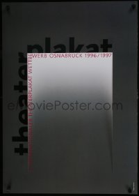 5z599 3 INTERNATIONALER THEATERPLAKAT WETTBEWERB 24x33 German special poster 1996 Holger Matthies!