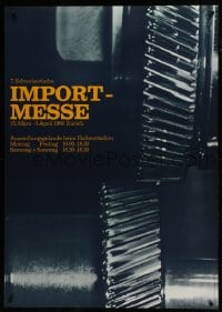 5z060 7. SCHWEIZERISCHE IMPORT MESSE 36x51 Swiss special poster 1966 E. Bernath & G. Tobler!