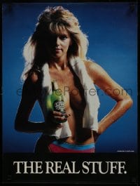 5z504 CALIFORNIA COOLER 18x24 advertising poster 1970s incredibly sexy topless woman with alcohol!