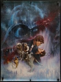 5z656 EMPIRE STRIKES BACK 20x27 special poster 1980 Gone With The Wind style art by Roger Kastel!