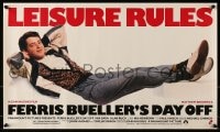 5z660 FERRIS BUELLER'S DAY OFF 14x24 special poster 1986 Matthew Broderick in John Hughes teen classic!