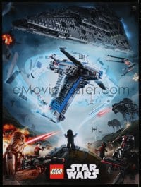 5z717 LEGO STAR WARS 18x24 special poster 2017 Disney, George Lucas, great images!