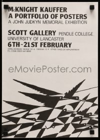 5z571 MCKNIGHT KAUFFER A PORTFOLIO OF POSTERS 12x17 English museum/art exhibition 1979 cool & rare!