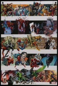 5z790 SPIDER-MAN 24x36 special poster 2012 great art of many comic book characters!
