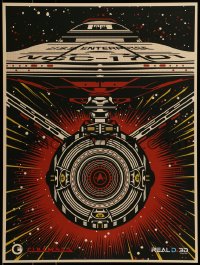 5z792 STAR TREK BEYOND 18x24 special poster 2016 Starship Enterprise by Everett, Cinemark RealD 3D