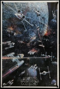 5z404 STAR WARS soundtrack 22x33 music poster 1977 George Lucas classic sci-fi epic, Darth Vader!