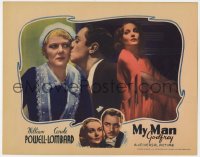 6b201 MY MAN GODFREY LC 1936 sexy Carole Lombard by butler William Powell & Jean Dixon, ultra rare!