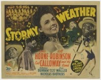 6b140 STORMY WEATHER TC 1943 Lena Horne, Cab Calloway, Bill Bojangles Robinson, Fats Waller, rare!