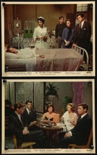 6d169 ALL THE FINE YOUNG CANNIBALS 2 color 8x10 stills 1960 Wagner, Natalie Wood, Hamilton!
