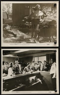 6d905 INVASION U.S.A. 2 8x10 stills 1952 New York topples, cool nuclear war sci-fi images!