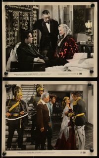 6d183 MASK OF THE AVENGER 2 color 8x10 stills 1952 John Derek, Anthony Quinn, Jody Lawrance!