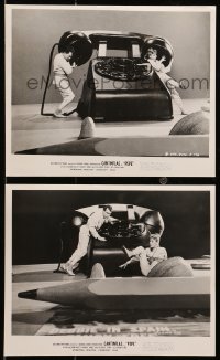 6d962 PEPE 2 8x10 stills 1960 images of Debbie Reynolds, Cantinflas & giant pencil and telephone!