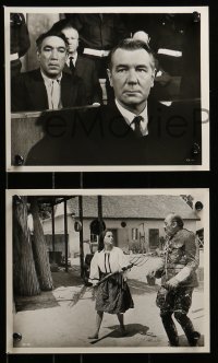 6d617 25th HOUR 5 8x10 stills 1967 Anthony Quinn fought against both sides in World War II!