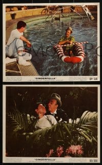 6d149 CINDERFELLA 4 color 8x10 stills 1960 wacky Jerry Lewis up to shenanigans, Alberghetti!