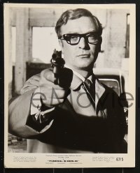 6d225 FUNERAL IN BERLIN 21 from 7.25x9.75 to 8.25x10 stills 1967 Michael Caine as Harry Palmer, sexy girls & spies!