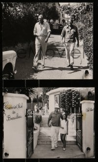 6d798 GREGORY PECK 3 from 7.25x9.5 to 8x9.5 stills 1970s images of the legend relaxing in France!