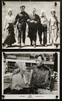 6d278 HANG 'EM HIGH 15 8x10 stills 1968 classic western, Clint Eastwood and sexy Inger Stevens!