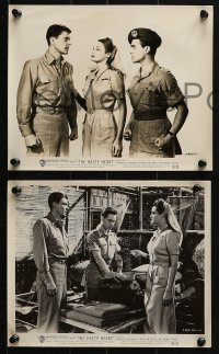 6d800 HASTY HEART 3 8x10 stills 1950 Ronald Reagan & Patricia Neal help Richard Todd, great images!