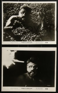 6d583 HORRORS OF SPIDER ISLAND 6 from 8x10 to 8.25x10 stills 1965 with cool images of the most hideous monster!