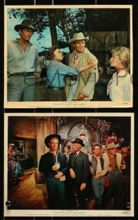 6d107 HOW THE WEST WAS WON 7 color 8x10 stills 1964 Debbie Reynolds, Gregory Peck & all-star cast!