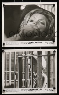 6d242 JACKSON COUNTY JAIL 18 8x10 stills 1976 great images of Yvette Mimieux, Tommy Lee Jones!