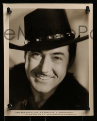 6d648 JOHNNY MACK BROWN 5 from 7.25x7.5 to 8x10 stills 1930s-1940s mostly western images with the star!