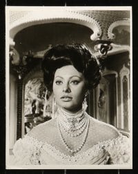 6d199 LADY L 29 8x10 stills 1966 great images of sexy Sophia Loren, Paul Newman & David Niven!
